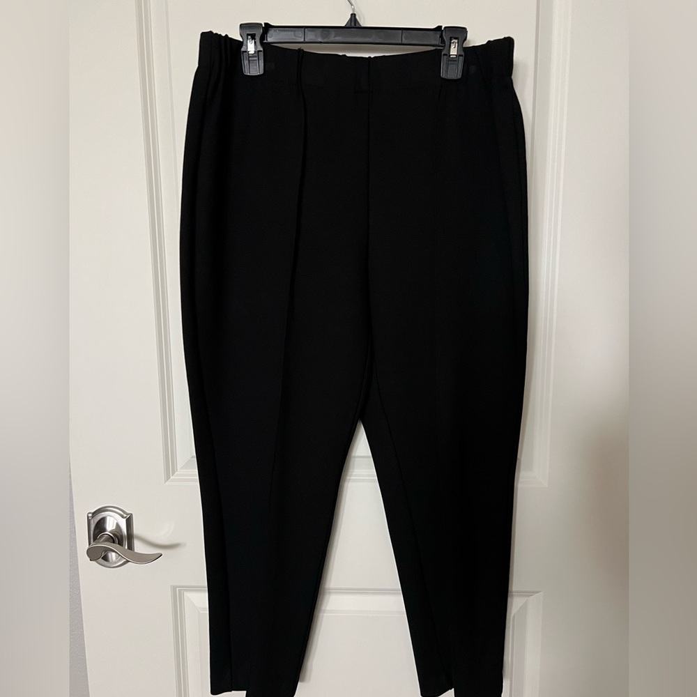 Black Dress Pants with Comfort Waistband